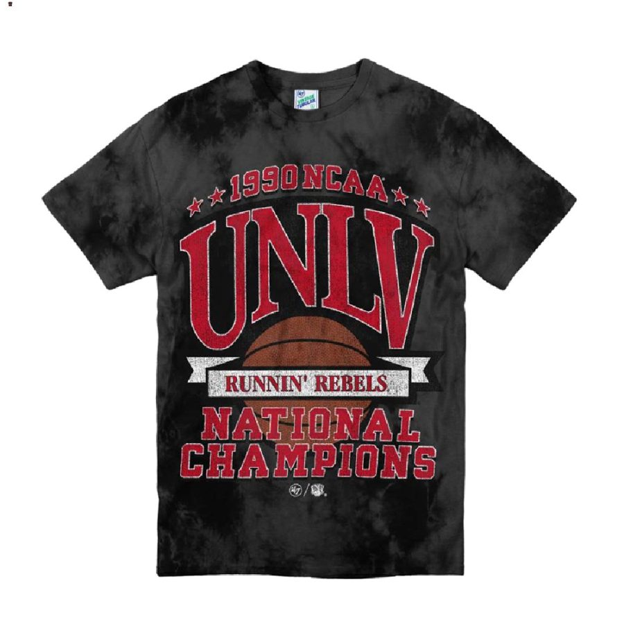 unlv nevada las vegas rebels black 2021 march madness h champs vintage men t shirt