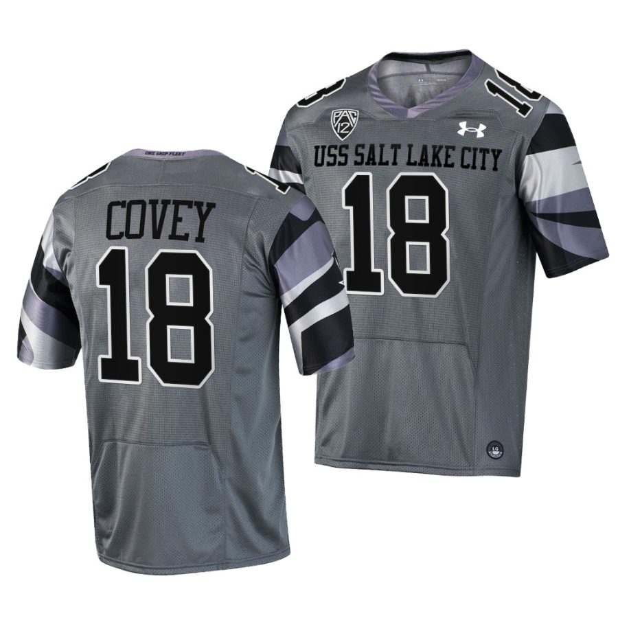 utah utes britain covey gray uss salt lake city alternate jersey