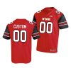 utah utes custom red college football men's jersey