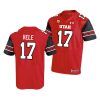 utah utes devaughn vele red premier men's jersey