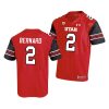 utah utes micah bernard red premier men's jersey