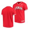 utah utes red college baseball ncaa replica jersey