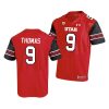 utah utes tavion thomas red premier men's jersey