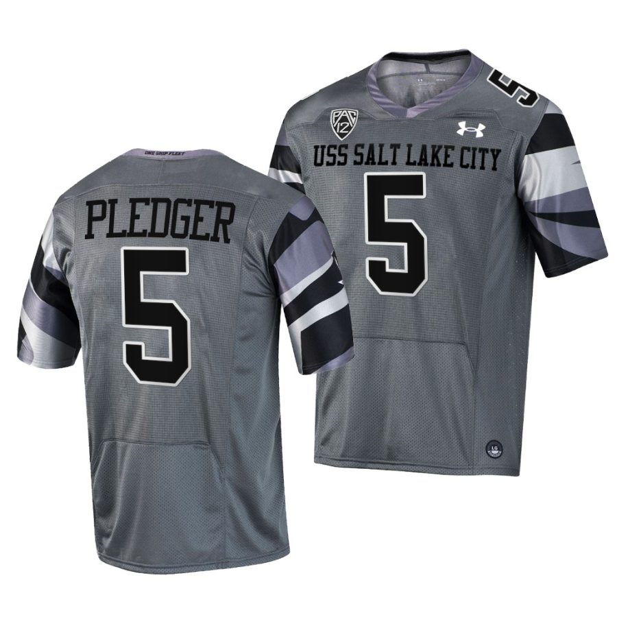 utah utes tj pledger gray uss salt lake city alternate jersey