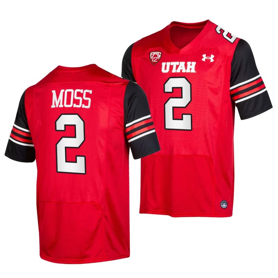 utah utes zack moss red college football nfl alumni jersey