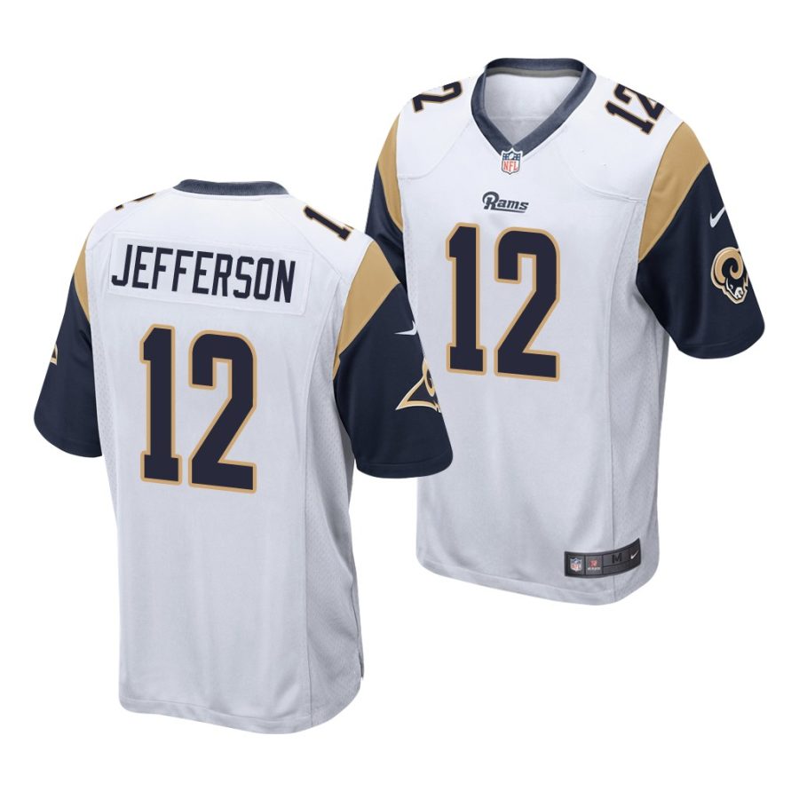 van jefferson white 2020 nfl draft men's jersey