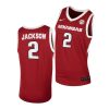 vance jackson cardinal away arkansas razorbacks jersey