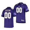 washington huskies custom purple college football men's jersey