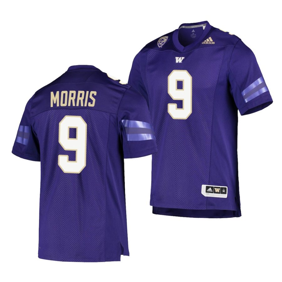 washington huskies dylan morris purple college football men's jersey