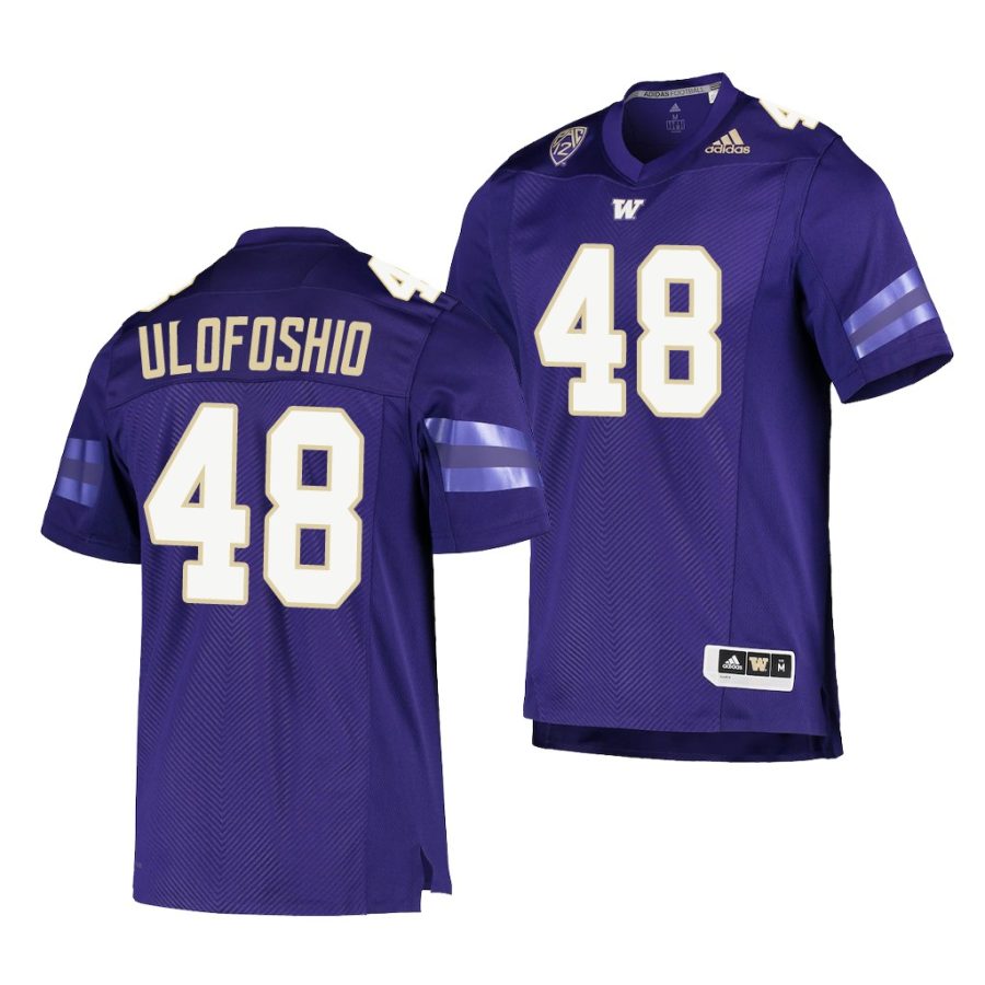 washington huskies edefuan ulofoshio purple college football men's jersey