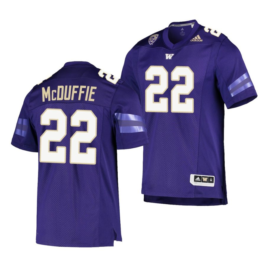 washington huskies trent mcduffie purple college football men's jersey