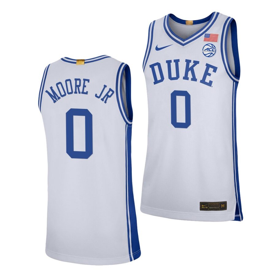 wendell moore jr. duke blue devils college basketball 2021 22 limited jersey