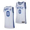 wendell moore jr. white replica men's jersey