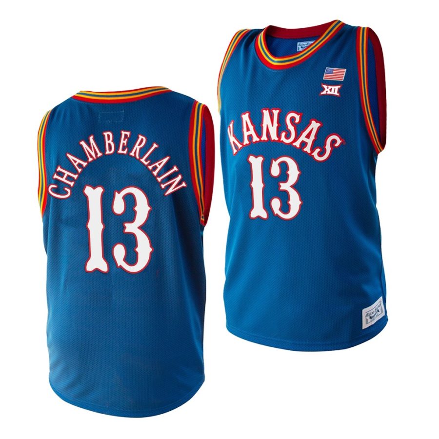 wilt chamberlain royal college basketball men's jersey