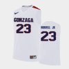 zach norvell jr. white replica men's jersey