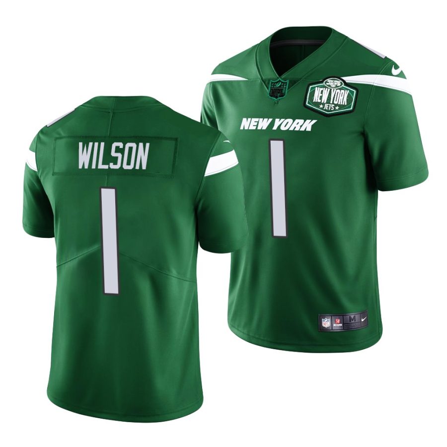 zach wilson jets 2021 nfl draft vapor limited men's green jersey