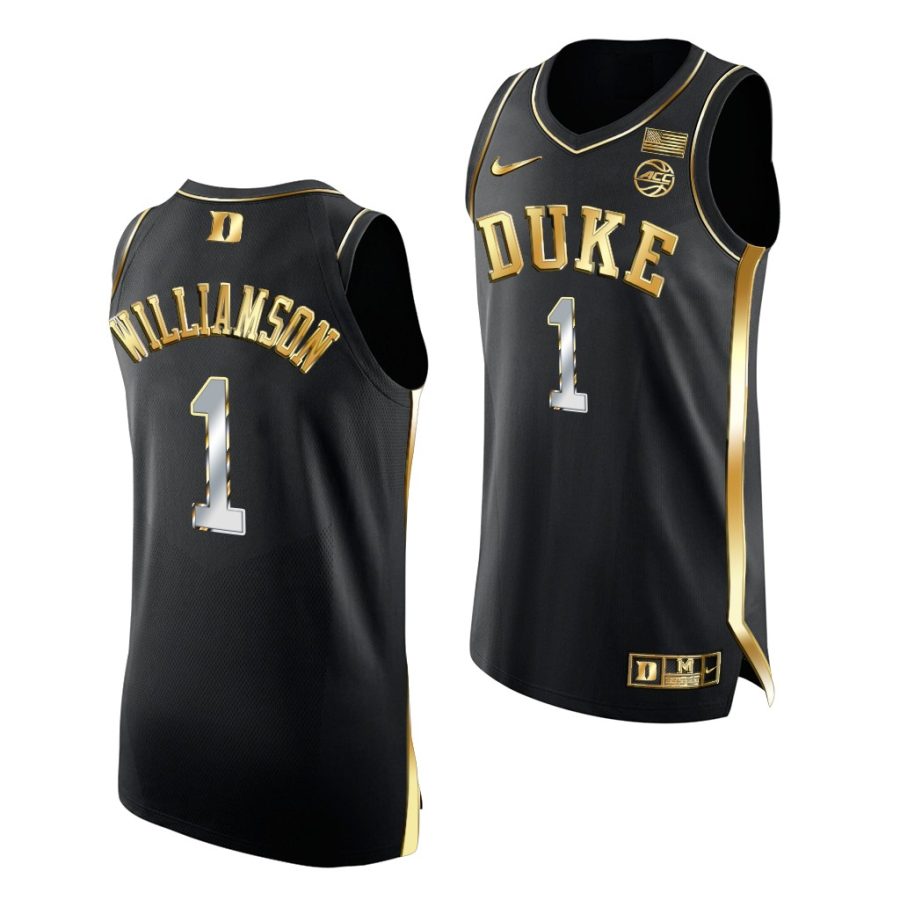 zion williamson black golden edition nba alumni jersey