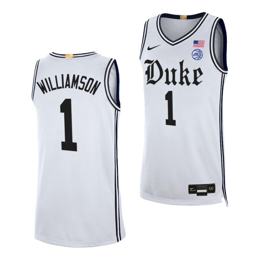 zion williamson duke blue devils the brotherhood 2021 22 alumni limited jersey